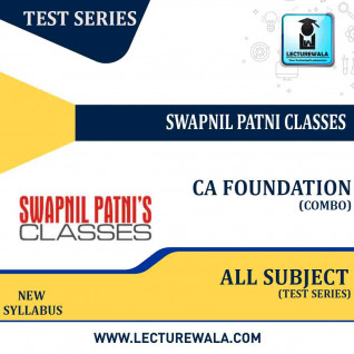 CA FOUNDATION COMBO COMPLETE TEST SERIES BY SWAPNIL PATNI CLASSES :TEST SERIES.