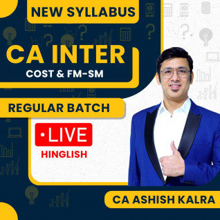 CA Vijender Aggarwal & CA Harsh Gupta Taxation & Law Combo For CA Inter: Online Classes