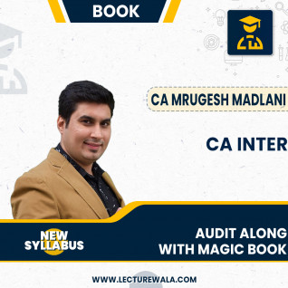 CA Inter Audit Books along with Magic Book By CA Mrugesh Madlani: Study Material