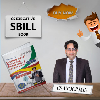 CS Executive SBILL Book by CS Anoop Jain