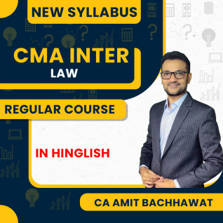CA Amit Bachhawat Law Regular Batch For CMA Inter