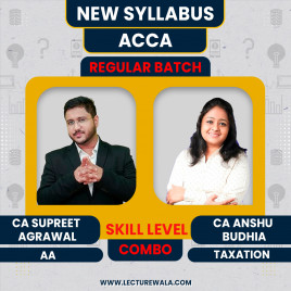  CA Supreet Agrawal Audit and Assurance &amp; CA Anshu Budhia Performance Management Regular Combo Classes For ACCA 2026 Exam