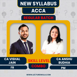 CA Vishal Jain Financial Reporting (FR) &amp; CA Anshu Budhia Performance Management Regular Combo Classes For ACCA 2026 Exam