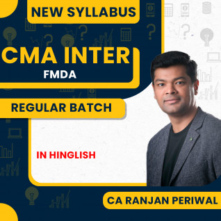 CA Ranjan Periwal FM-BDA Regular Batch For CMA Inter 