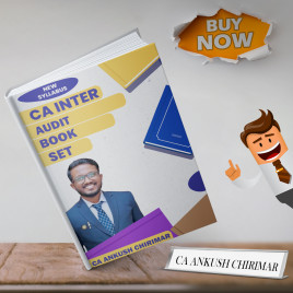 CA Ankush Chirimar Audit Combo Book Set For CA Inter : Study Material