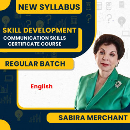 Sabira Merchant Communication Skills Certificate Skill Development Course