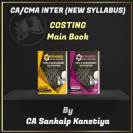 CMA Inter COST Main Book CA Sankalp Kanstiya : Study Material
