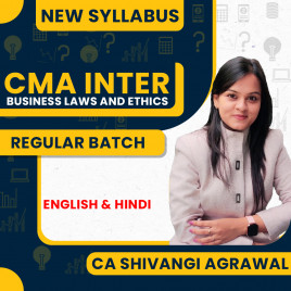 CA Shivangi Agrawal Business Laws and Ethics Regular Batch For CMA Inter