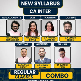 SWAPNIL PATNI CLASSES FACE TO FACE FOR CA INTER BOTH GROUP