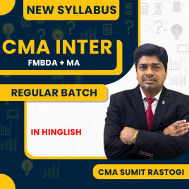 CMA Sumit Rastogi FMBDA &amp; MA COMBO Regular Batch For CMA Inter 