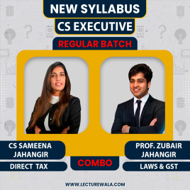 Jahangir Tutorials Module-2 IN English All Subjects Regular Online Classes For CS Executive: Online Classes.