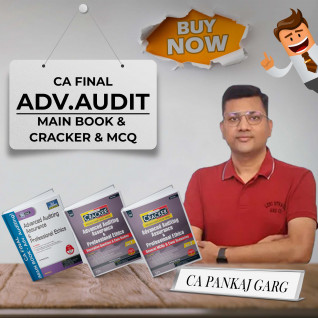 CA Pankaj Garg Adv. Audit – Main Book & Cracker For CA Final : Study Material