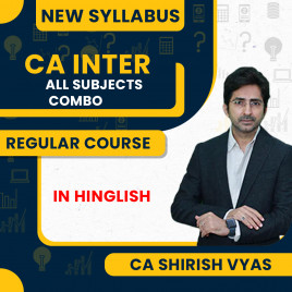 Prime Vision Academy All Subjects Combo Regular Online Classes For CA Inter: Online Classes