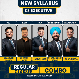 CS Executive New Syllabus Both Group Combo Live &amp; Face To Face Classes By Vg Study Hub : Online Classes 