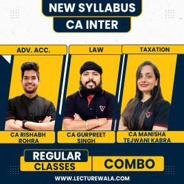Vishwas CA Classes All Subject Combo Regular Batch For CA Inter Group-1