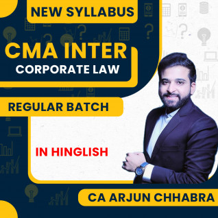 CMA Inter Corporate Law By CA Arjun Chhabra